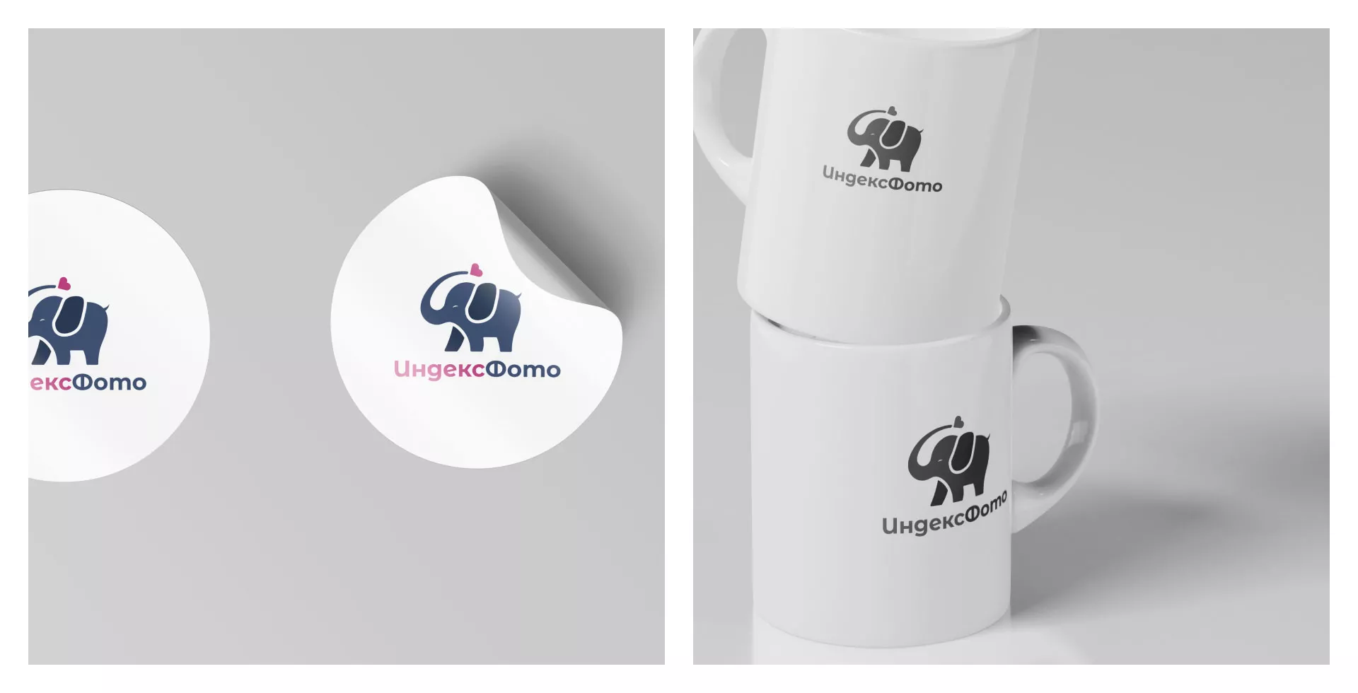 Разработка логотипа фотостудии «IndexPhoto» в Ломоносове