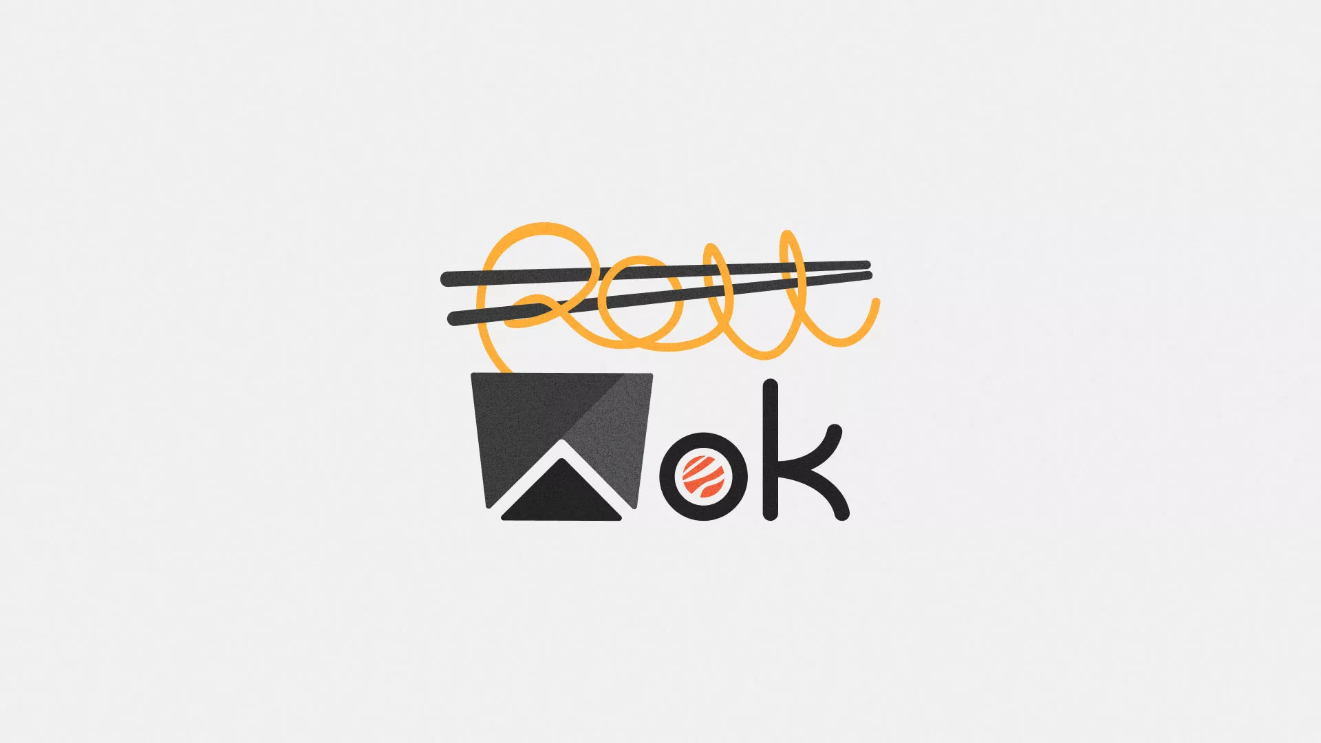 Разработка логотипа в Ломоносове для суши-бара «Roll Wok Club» Разработка логотипа в Ломоносове для суши-бара «Roll Wok Club»