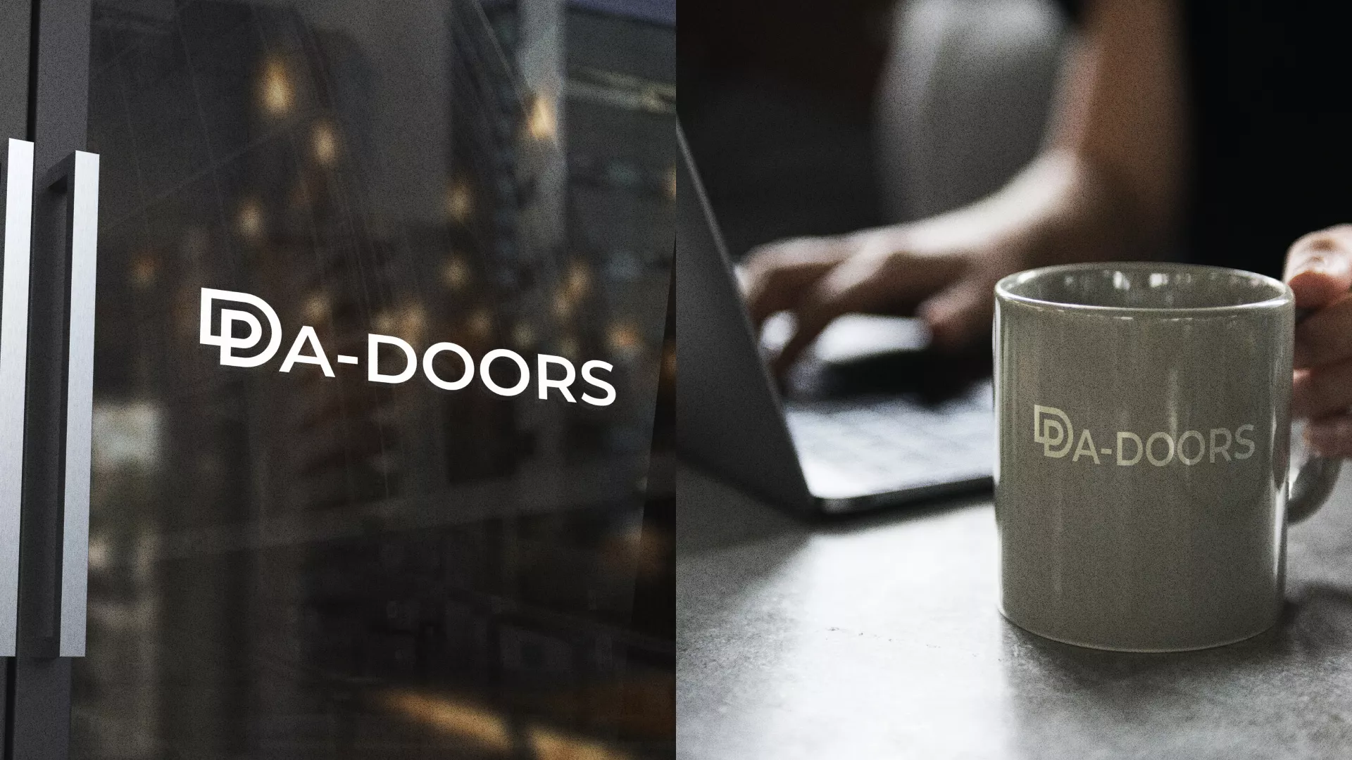 Создание логотипа компании «DA-DOORS» в Ломоносове